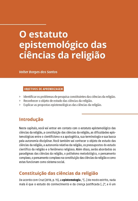 Ciências da Religião e Teologia