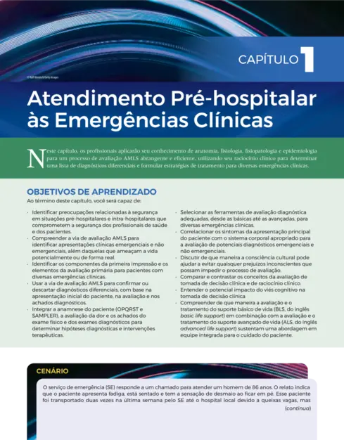 AMLS - Atendimento Pré-hospitalar às Emergências Clínicas