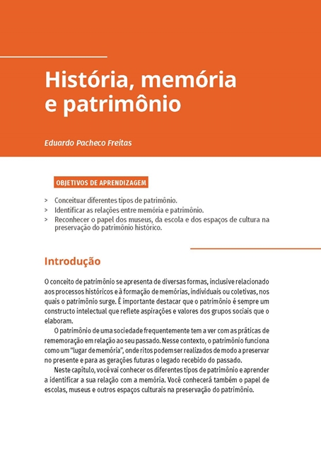 História e Patrimônio Cultural