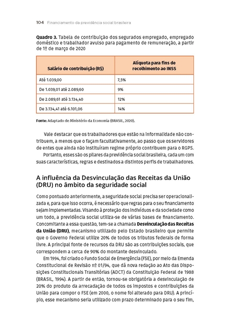 O Sistema Previdenciário e o Trabalho do Assistente Social