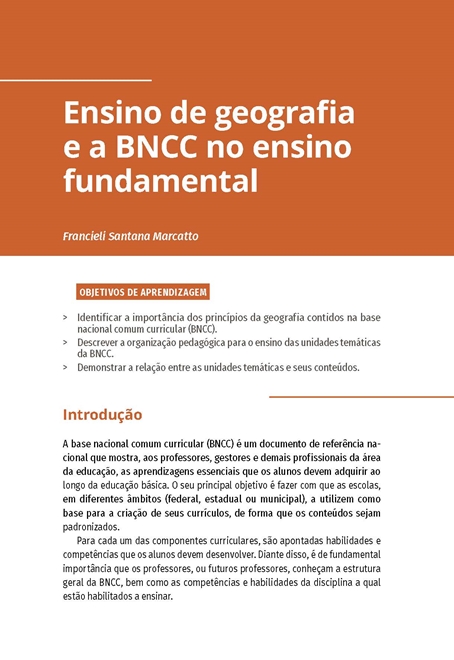 Didática da Geografia