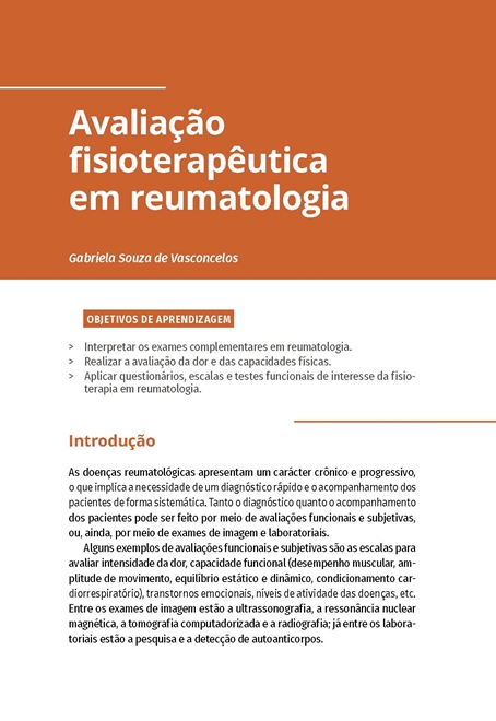 Fisioterapia Reumatológica e Oncológica