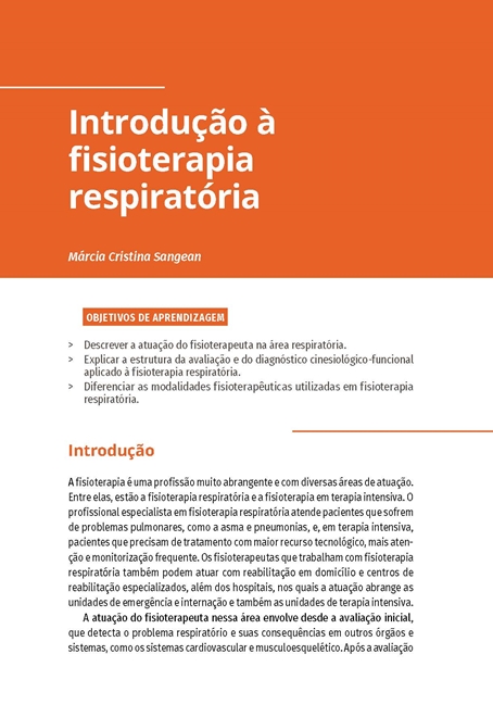 Fisioterapia Respiratória e em Terapia Intensiva