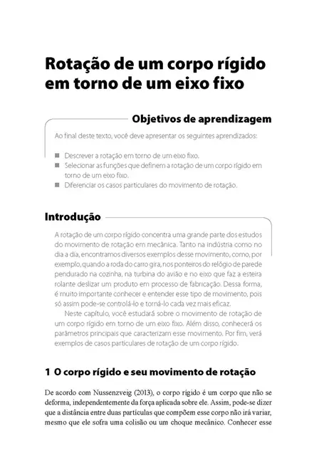 Cinemática dos Corpos Rígidos