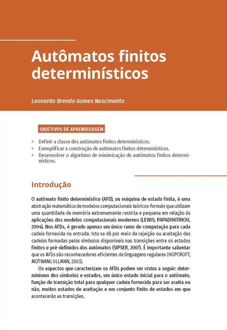 Linguagens Formais e Autômatos