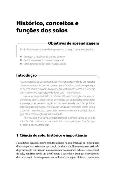 Morfologia e Gênese do Solo