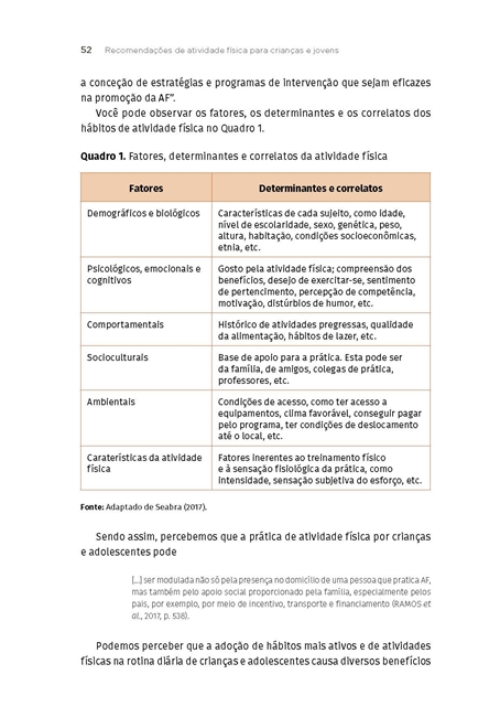 Exercício Físico para Crianças e Jovens