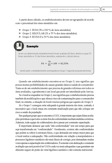 Higiene e Controle Sanitário de Alimentos