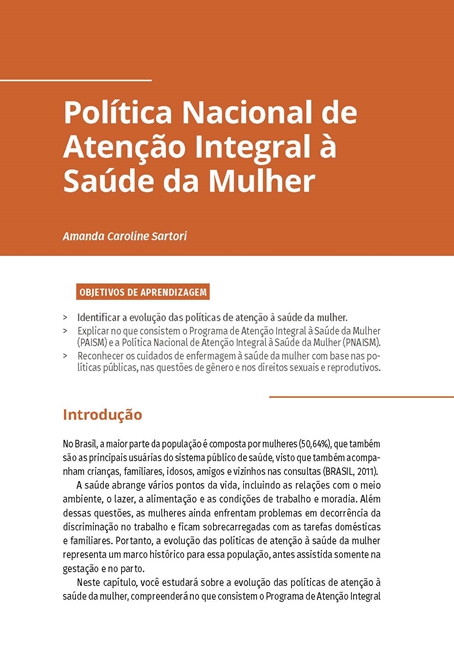 Integralidade no Processo de Cuidar em Enfermagem na Saúde da Mulher