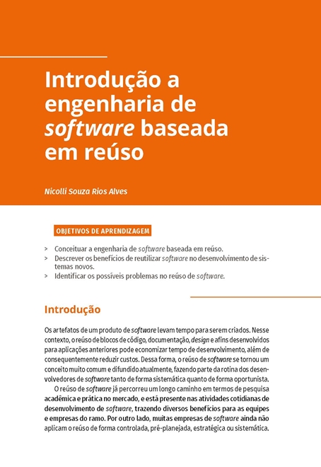 Desenvolvimento Orientado a Reúso de Software