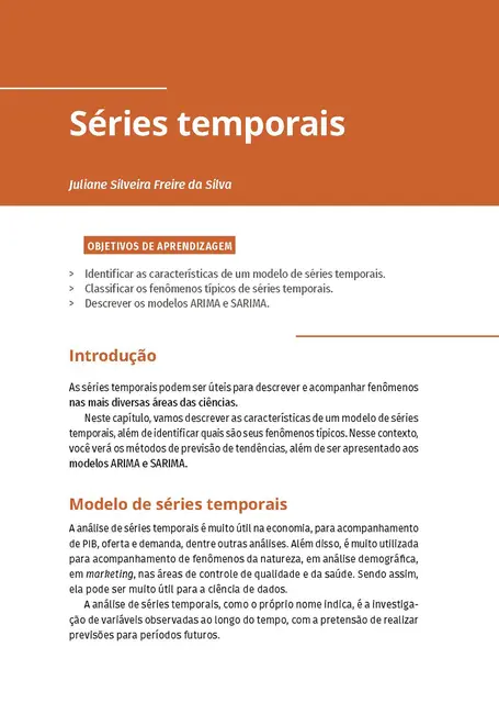 Análise de Séries Temporais