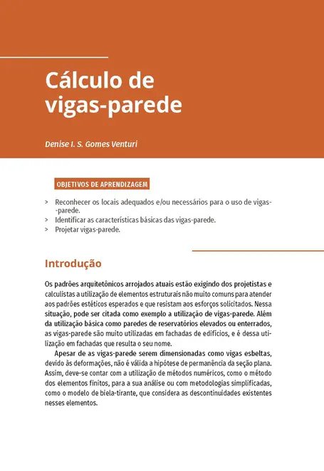 Concreto Armado Aplicado em Pilares, Vigas-Parede e Reservatórios