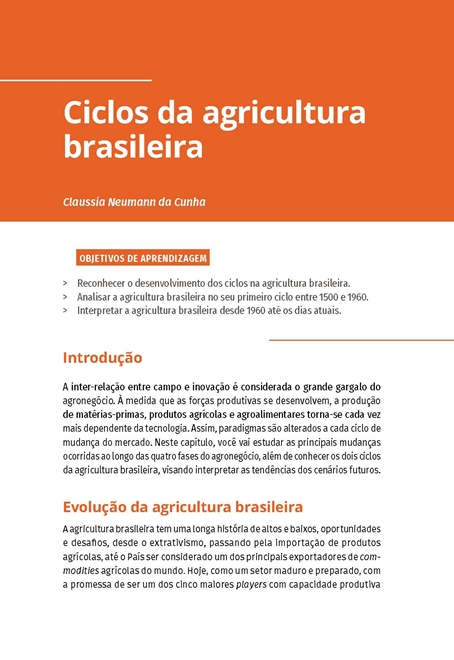 Inserção do Agronegócio no Mercado Internacional