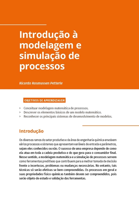 Modelagem e Simulação de Processos