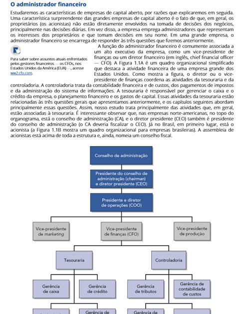 Fundamentos de administração financeira