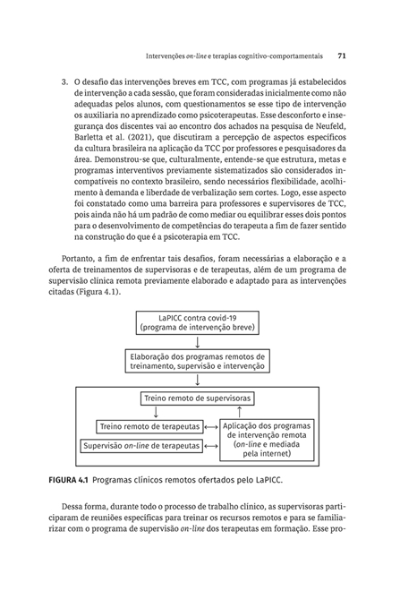 Intervenções on-line e terapias cognitivo-comportamentais