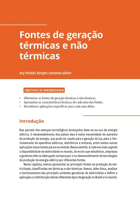 Geração de Energia Elétrica