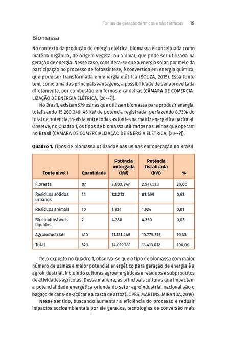 Geração de Energia Elétrica