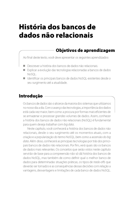 Banco de Dados Não Relacional