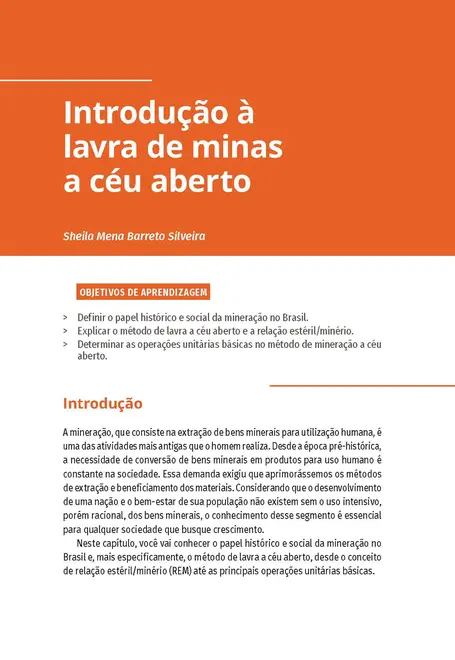 Lavras de Minas a Céu Aberto