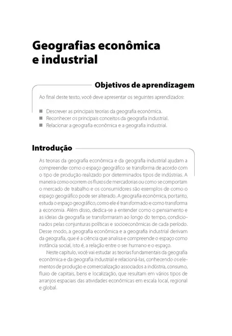 Geografia Econômica