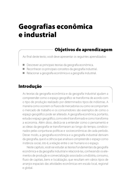 Geografia Econômica