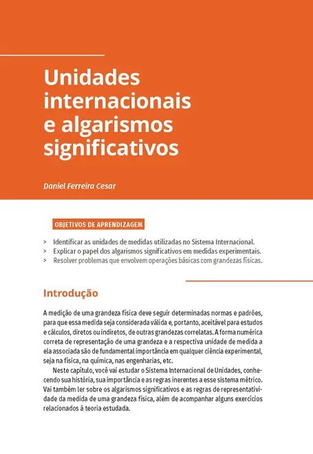 Introdução à Física Experimental