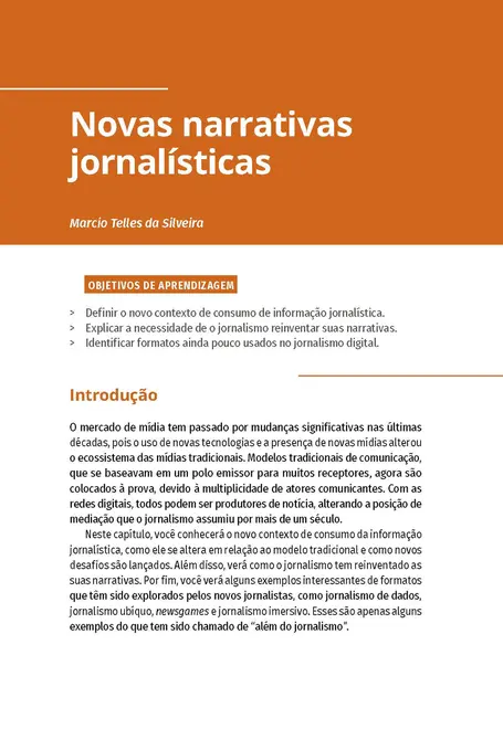 Narrativas Jornalísticas Digitais