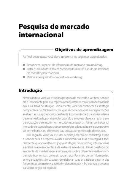 Planejamento e Viabilidade das Operações de Exportação e Importação