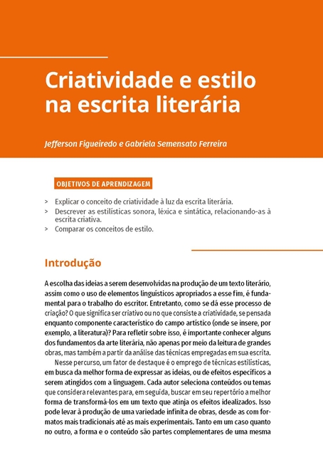 Escrita Literária