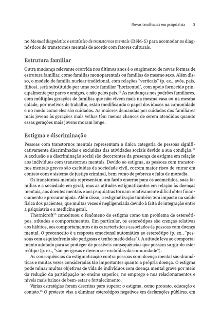 Novas Tendências em Psiquiatria