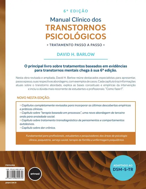 Manual Clínico dos Transtornos Psicológicos