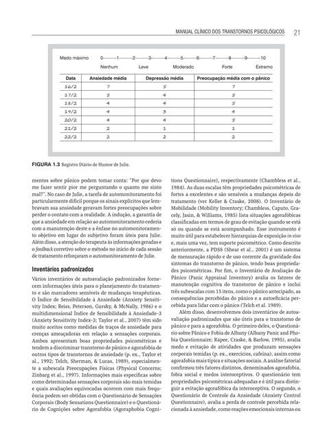 Manual Clínico dos Transtornos Psicológicos