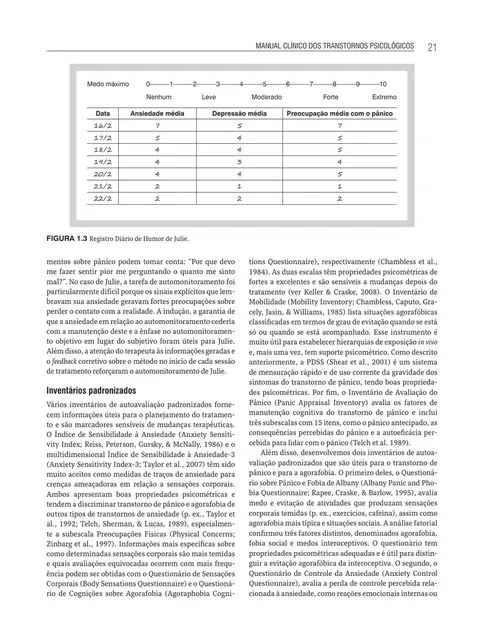 Manual Clínico dos Transtornos Psicológicos