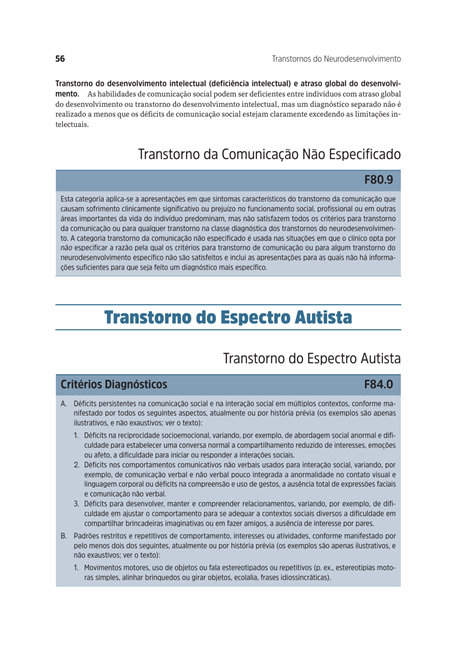 Manual Diagnóstico e Estatístico de Transtornos Mentais - DSM-5-TR