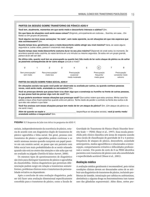 Manual Clínico dos Transtornos Psicológicos