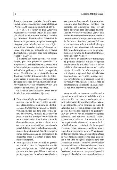 Avanços em Psicopatologia