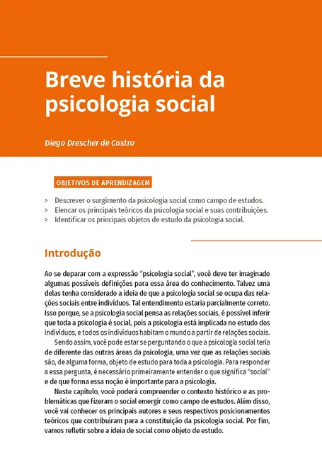 Psicologia social