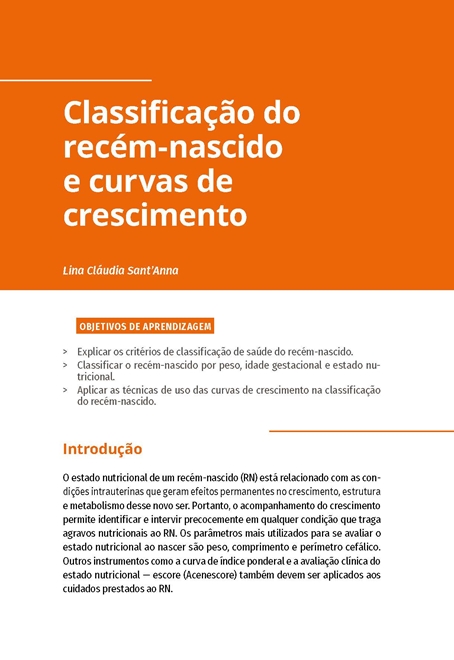 Avaliação e Semiologia Nutricional Materno-Infantil