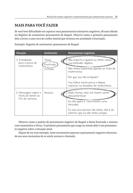 Manual de Terapia Cognitivo-comportamental para Adolescentes Ansiosos