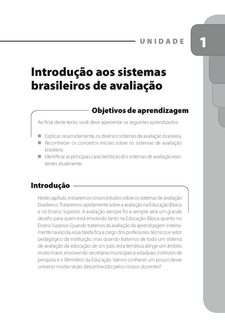 Avaliação de Aprendizagem