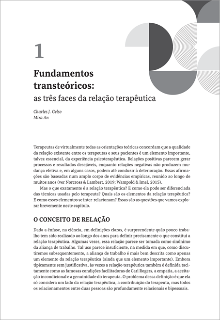 A Relação Terapêutica nas Terapias Cognitivo-comportamentais