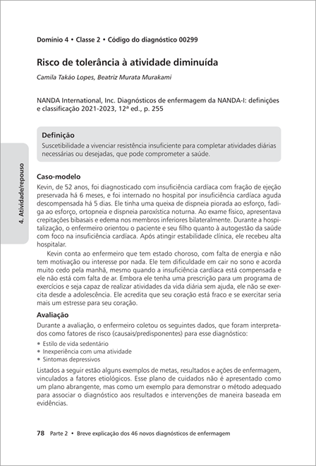 Suplemento ao Diagnósticos de Enfermagem da NANDA-I: Definições e Classificação 2021-2023