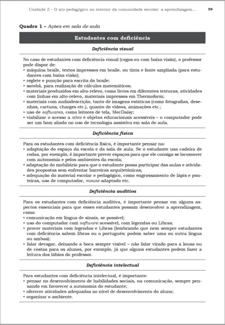 Desenvolvimento da Aprendizagem na Educação Especial