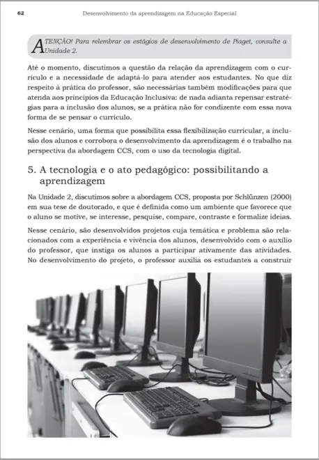 Desenvolvimento da Aprendizagem na Educação Especial