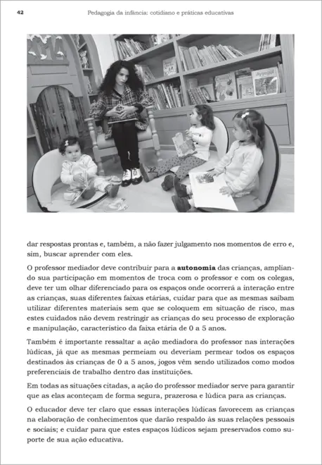 Pedagogia da Infância: Cotidiano e Práticas Educativas