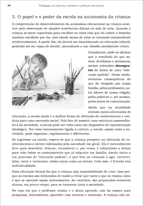 Pedagogia da Infância: Cotidiano e Práticas Educativas