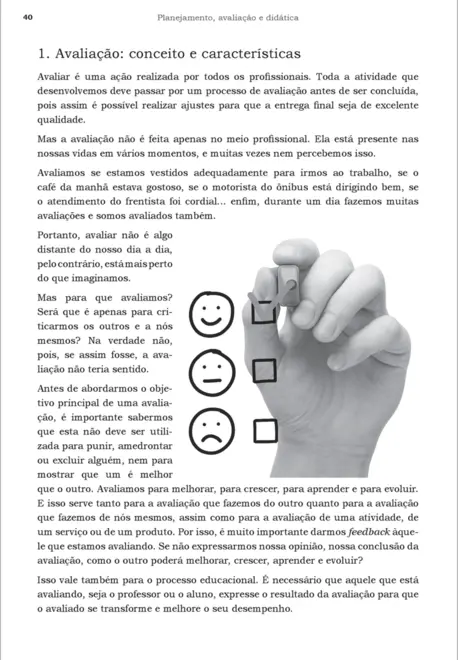 Planejamento, Avaliação e Didática