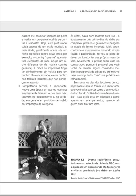 Rádio - Produção, Programação e Performance