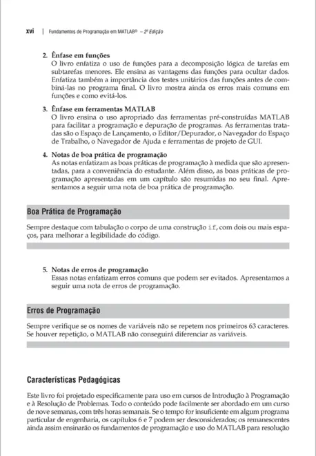 Programação em Matlab para Engenheiros 2ed.